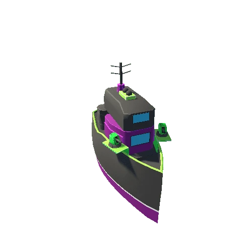 Ship 1 Purple